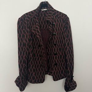DVF unstructured jacket size 12